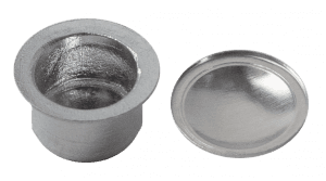 Crogioli Alluminio Grandi 100µL - Consumabili Analisi Termica