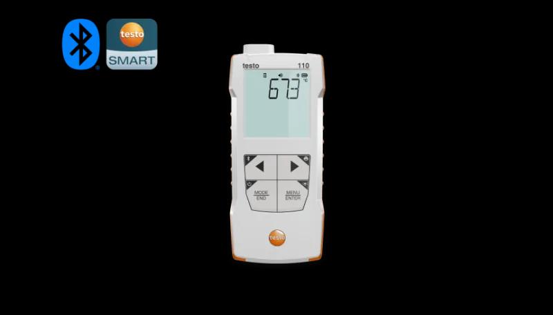Termometro alimentare testo 110 Food NTC sonda robusta HACCP TopSafe IP65 Bluetooth