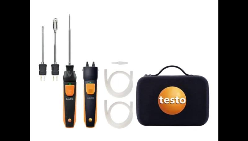 Kit HVAC testo Smart Probes 915i manometro 510i sonde temperatura pressione differenziale