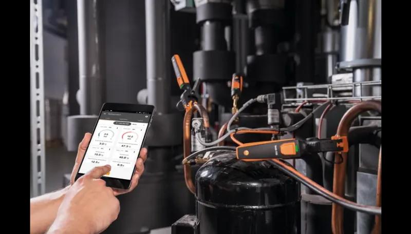 Kit refrigerazione testo Smart Probes 115i 549i diagnostica impianti frigoriferi condizionamento