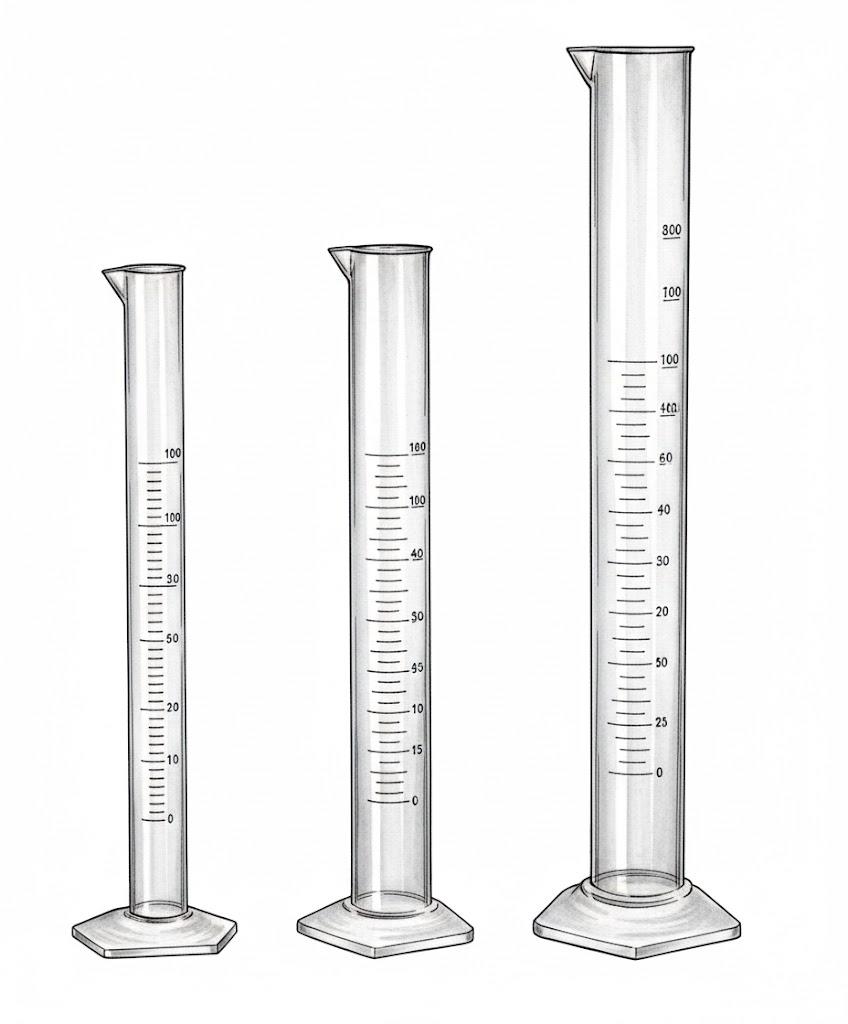 Cilindri Graduati - Attrezzature da laboratorio