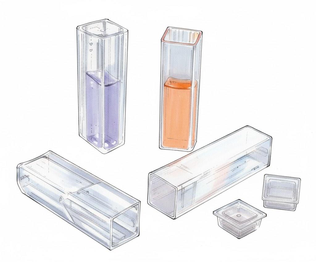 Cuvette per Spettrofotometro - Attrezzature da laboratorio
